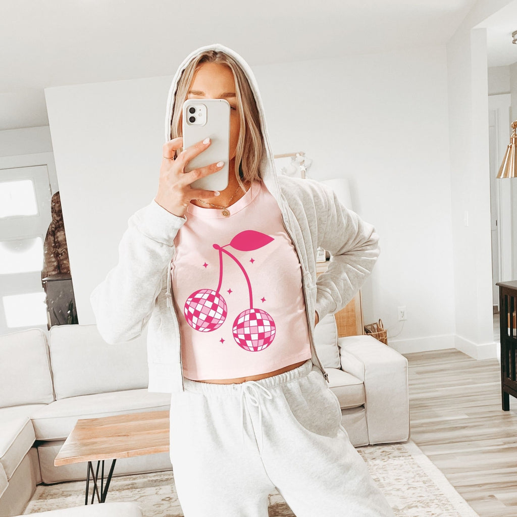 a woman taking a selfie in her pajamas