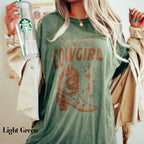 a woman holding a starbucks cup and a starbucks drink