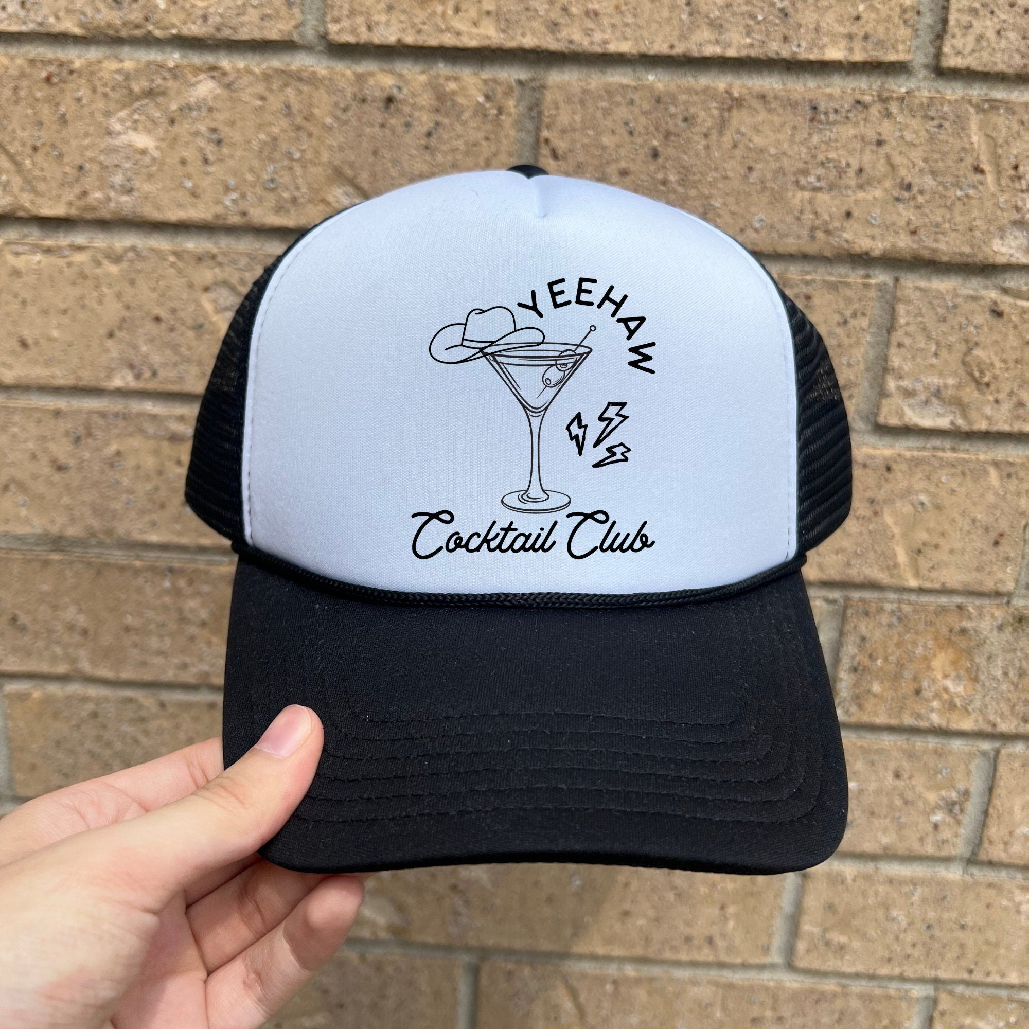 Yeehaw Cocktail Club Trucker Hat