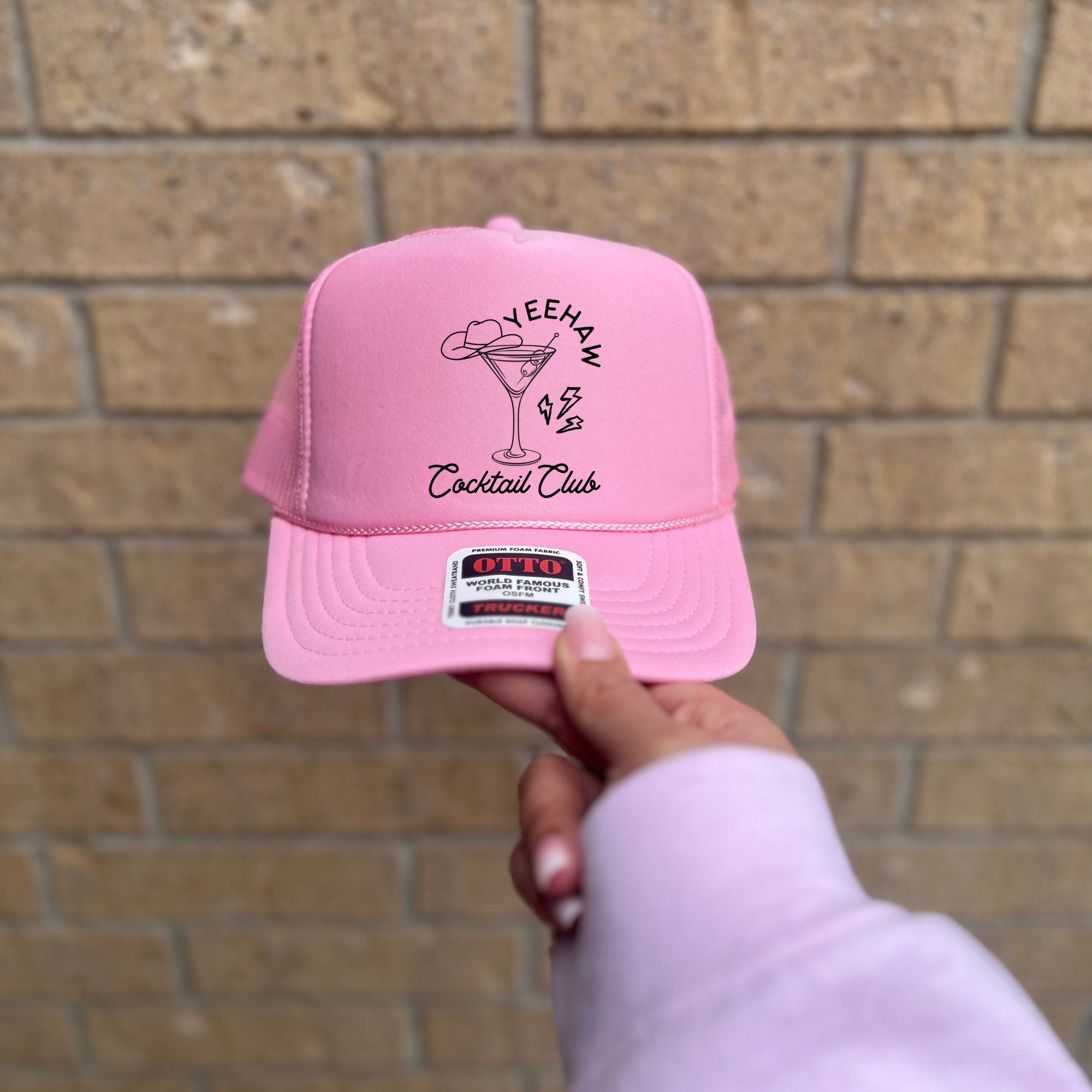 Yeehaw Cocktail Club Trucker Hat
