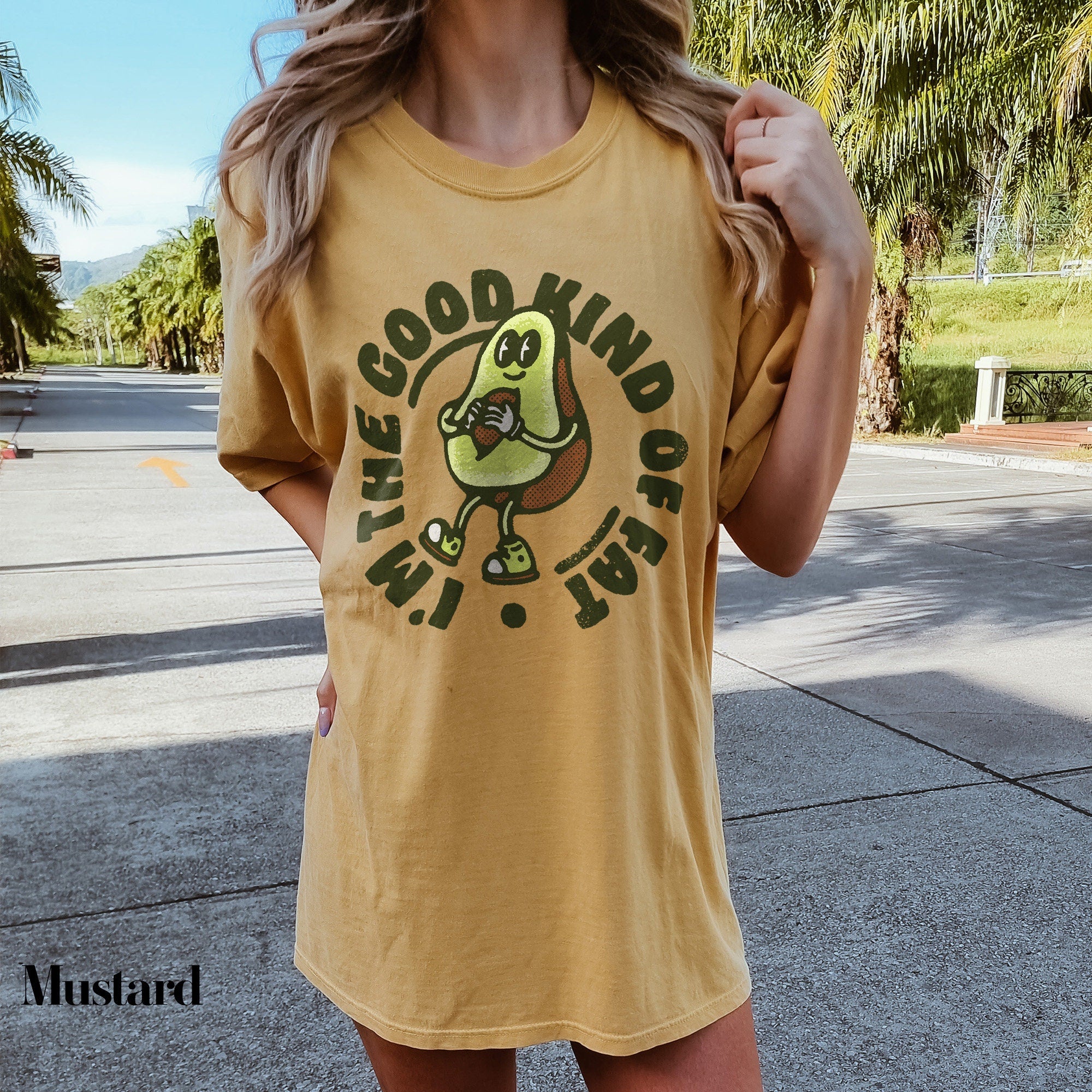 a woman wearing a t - shirt that says, there&#39;s good kind of