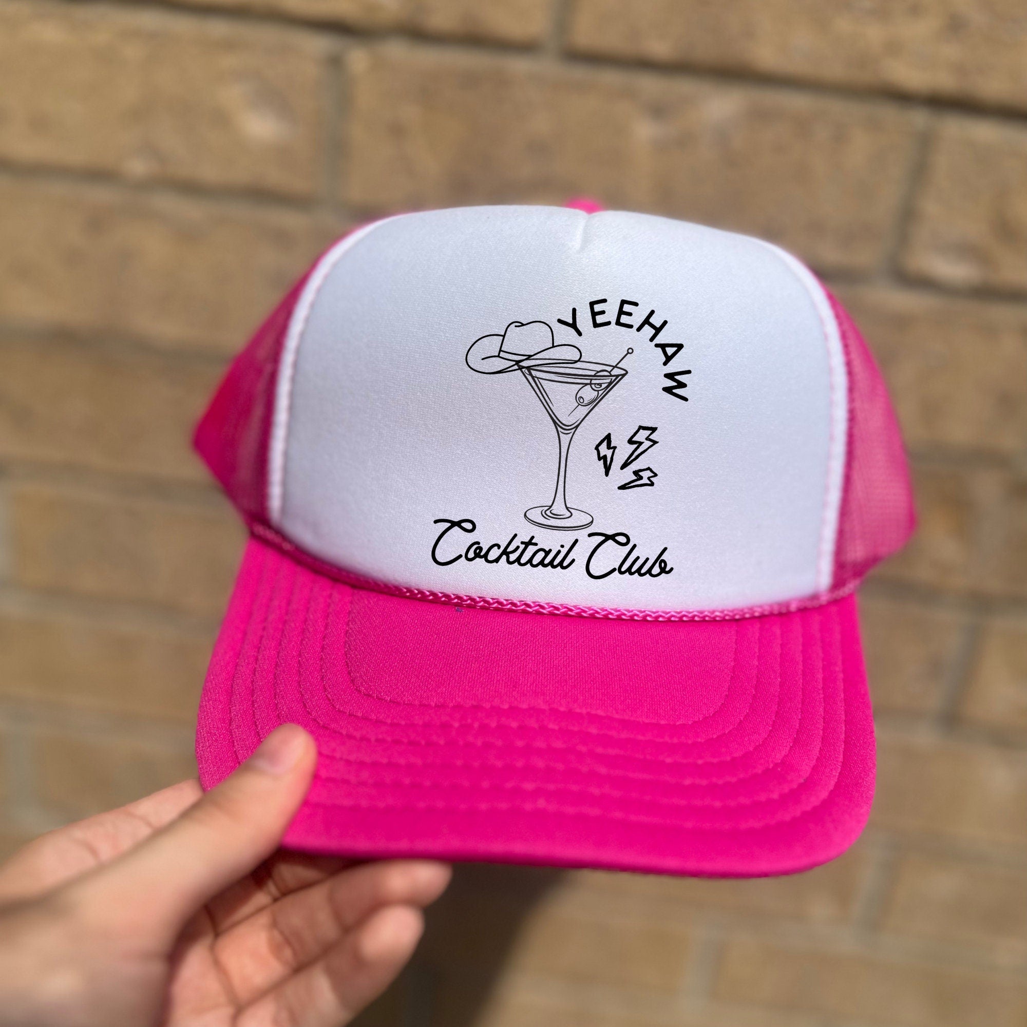 Yeehaw Cocktail Club Trucker Hat