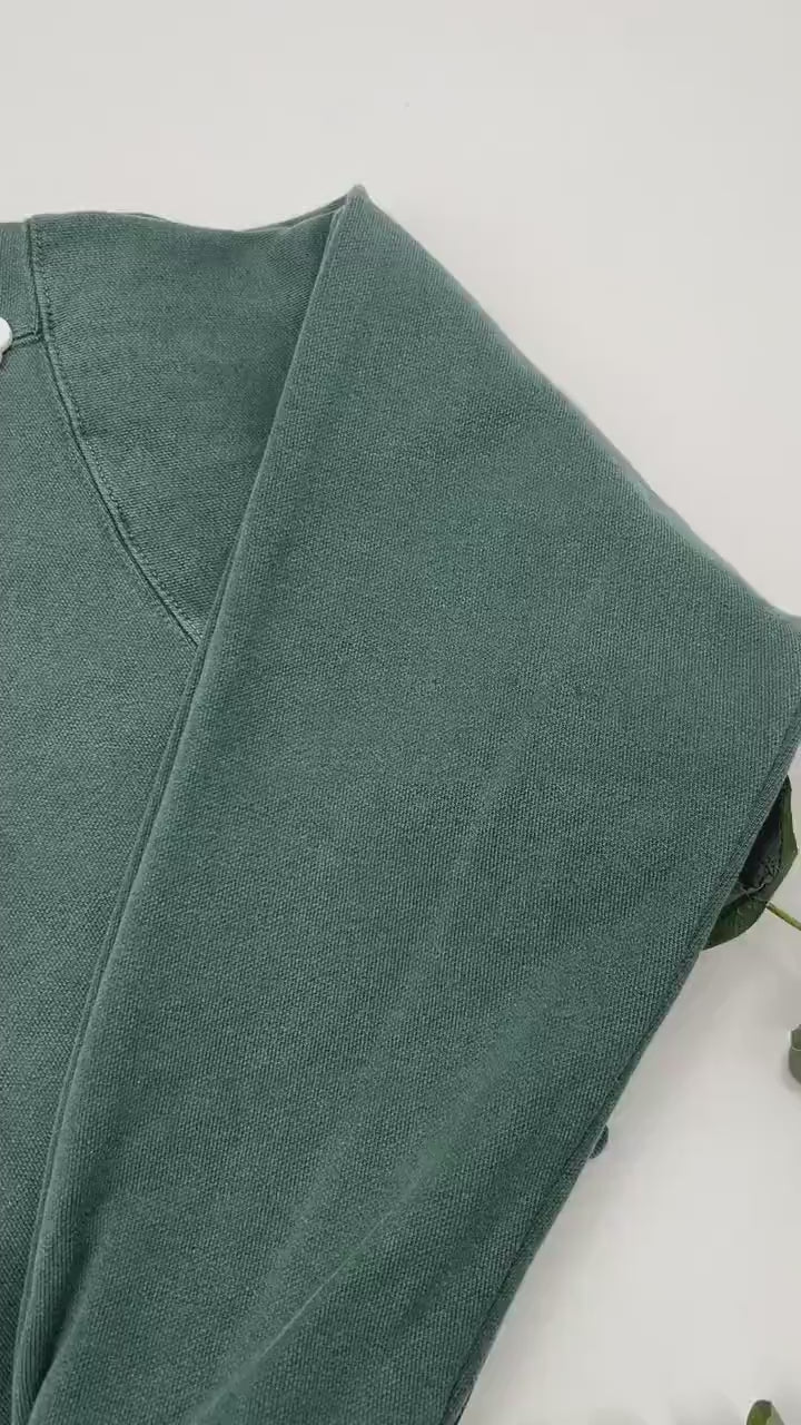 Minimalist Pine Tree Embroidered Sweatshirt – Cozy Outdoors Crewneck