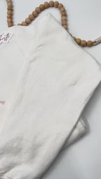 Vintage Easter Bow Embroidered Sweatshirt – Elegant Spring Crewneck