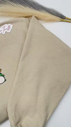 Cowboy Frog Embroidered Sweatshirt – Western Cute Crewneck