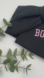 Bookworm Embroidered Sweatshirt – Cozy Reader Crewneck