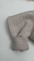 Custom Embroidered Sweatshirt - Soft Knit Fleece Crewneck | Personalized Gift