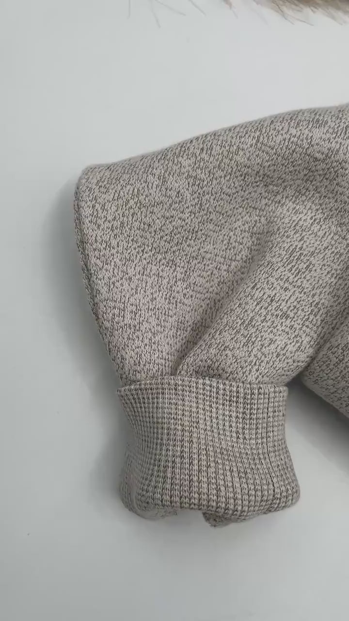 Custom Embroidered Sweatshirt - Soft Knit Fleece Crewneck | Personalized Gift