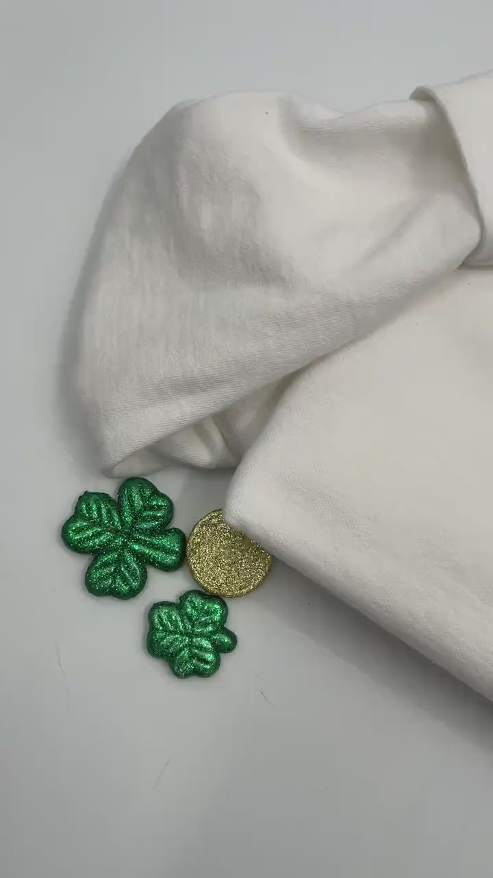 Lucky Embroidered Sweatshirt – St. Patrick’s Day Crewneck