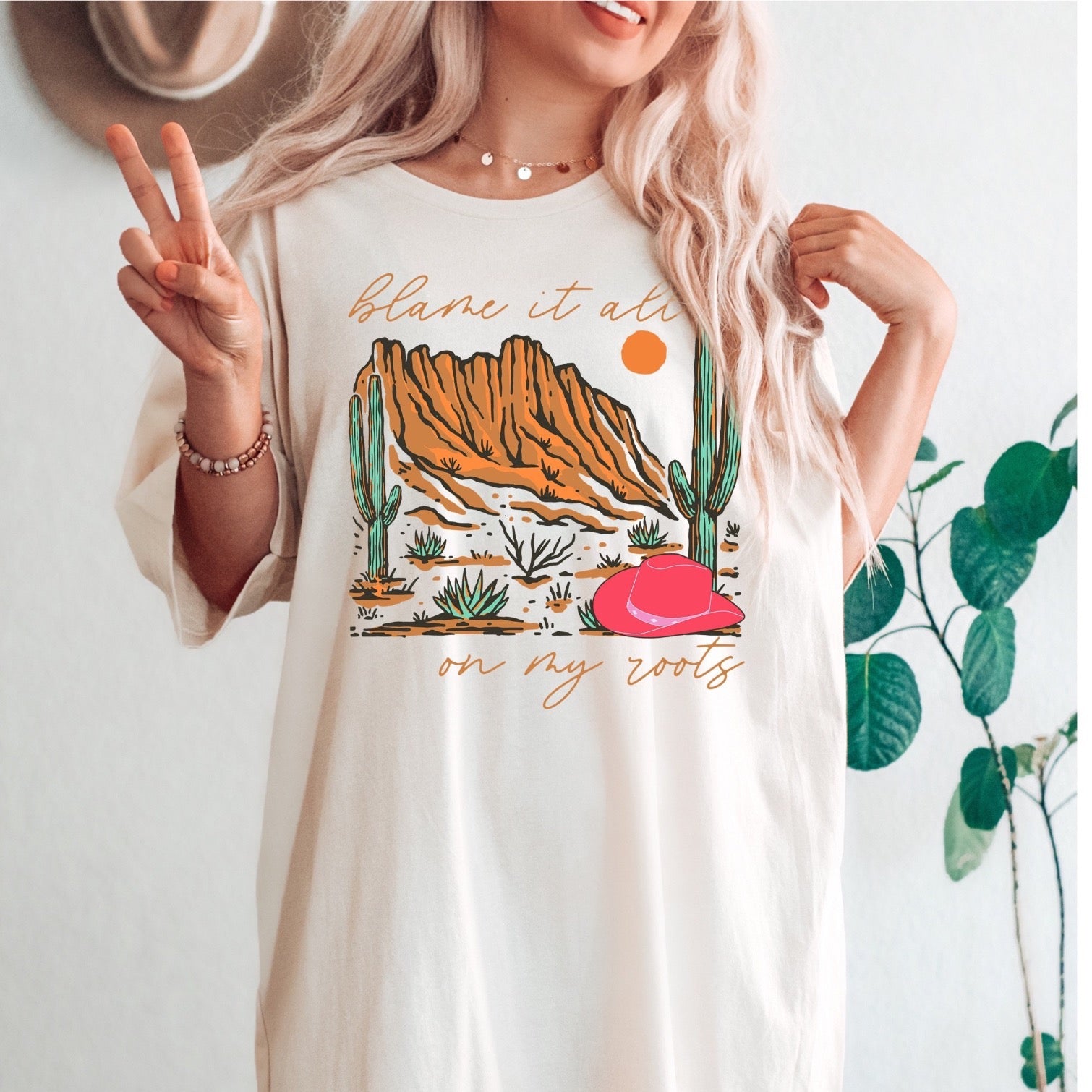 Country Music Roots Shirt Blame it All On My Roots T-Shirt