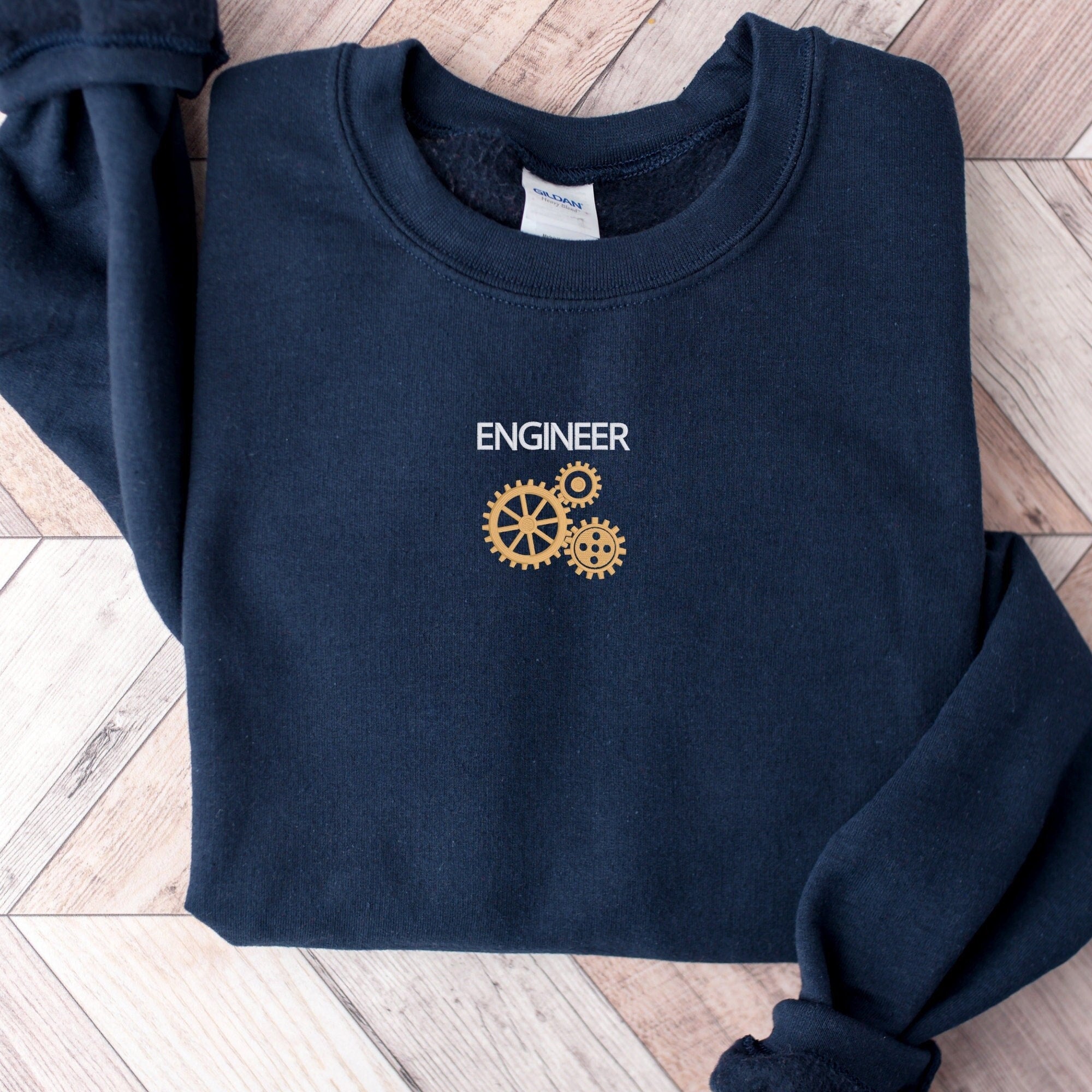 Embroidered Engineer Sweatshirt