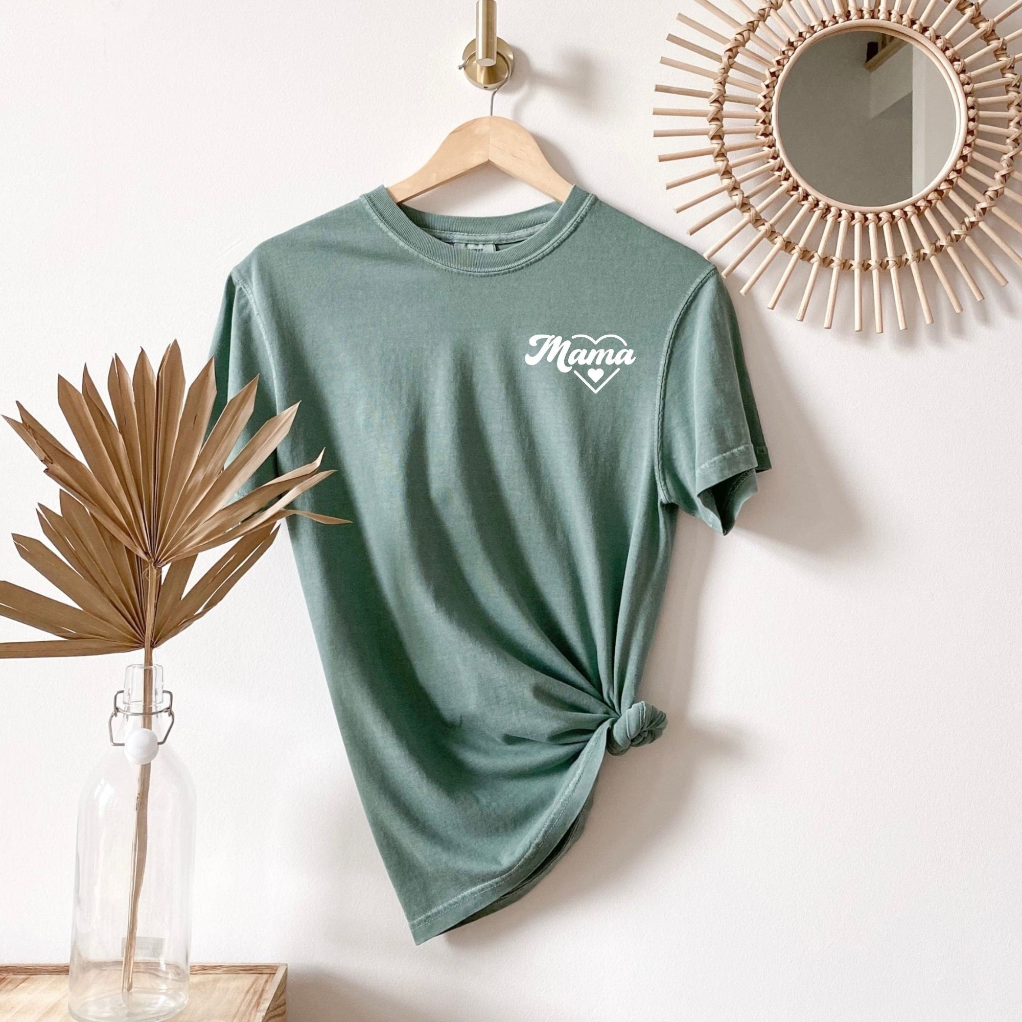 Mama Pocket Heart Shirt