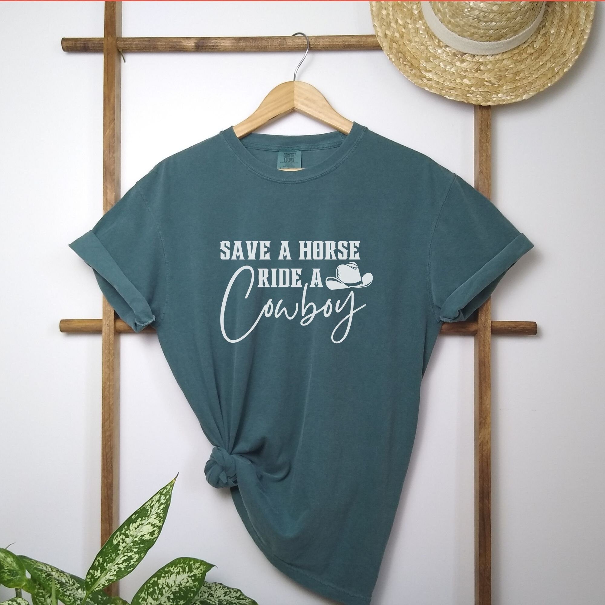 Save A Horse Ride a Cowboy Shirt