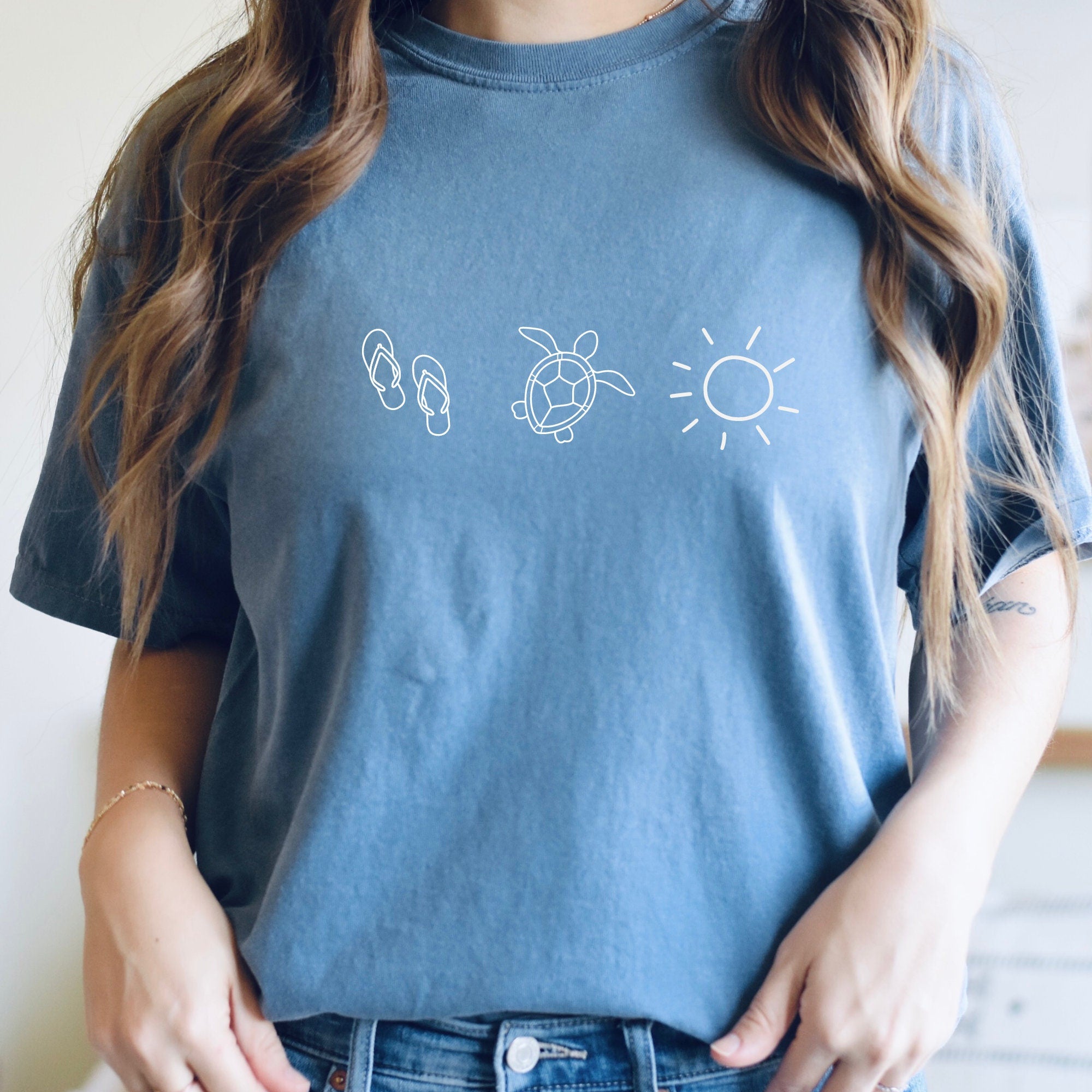 Beach Turtle Tee
