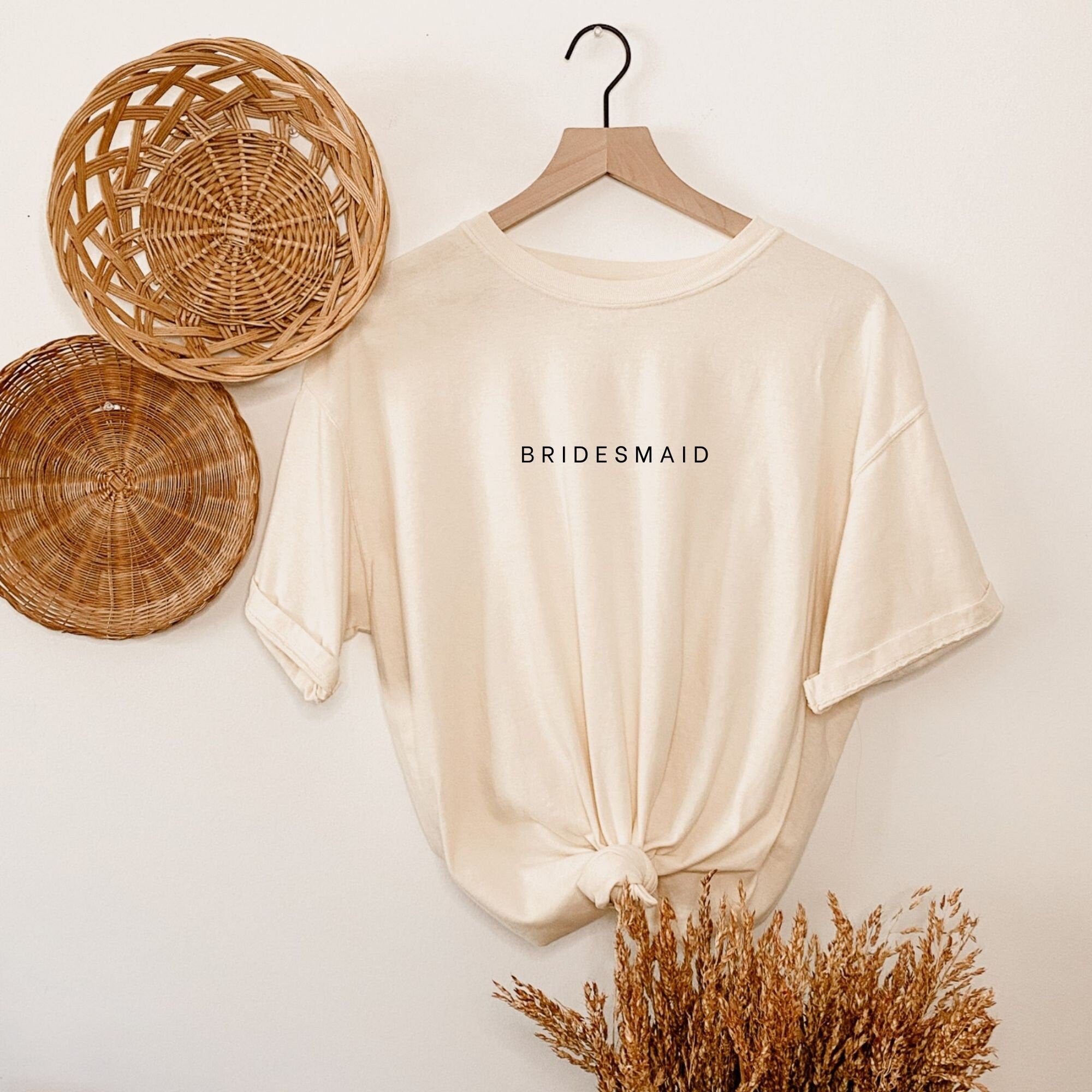 Minimalist Bridesmaid Shirt
