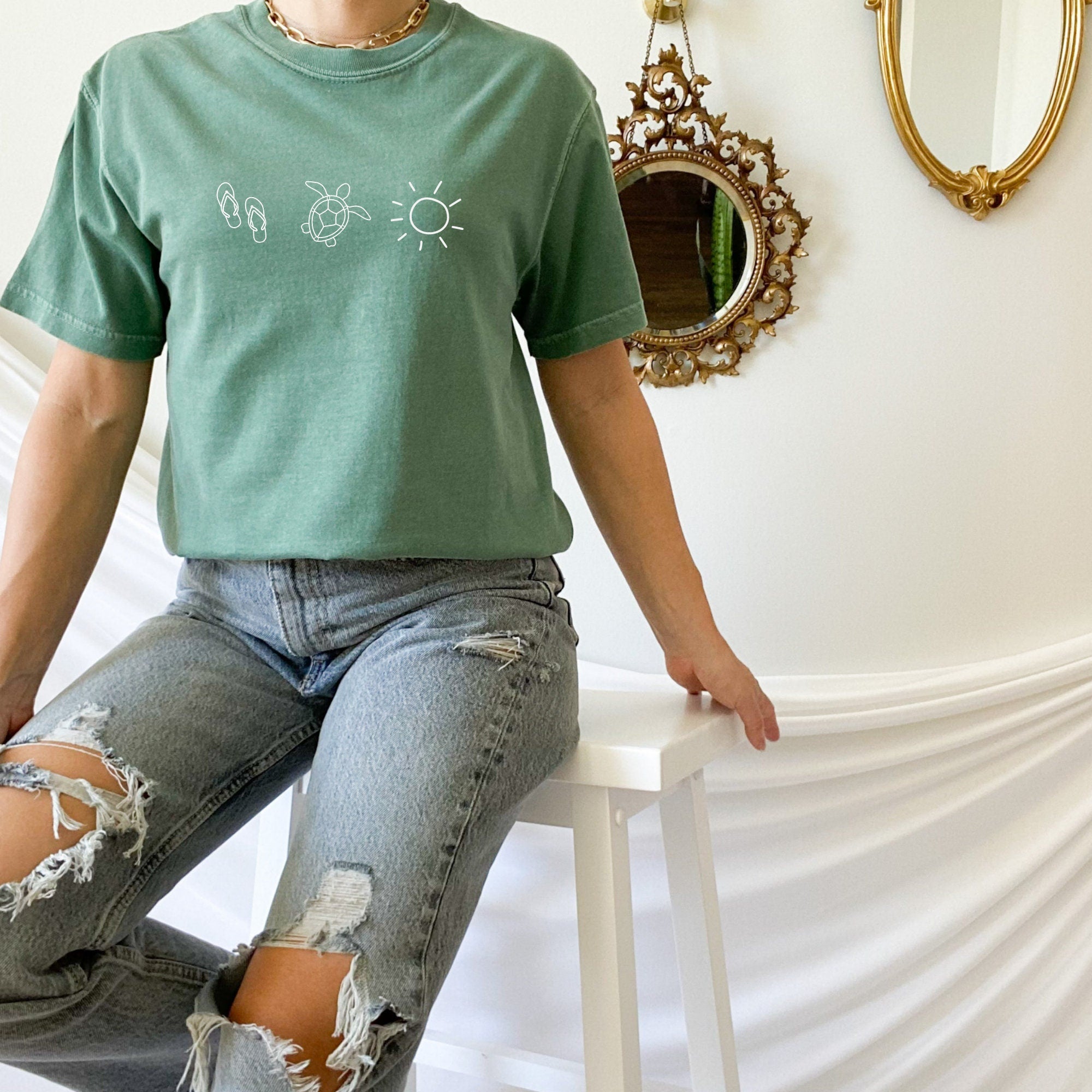 Beach Turtle Tee