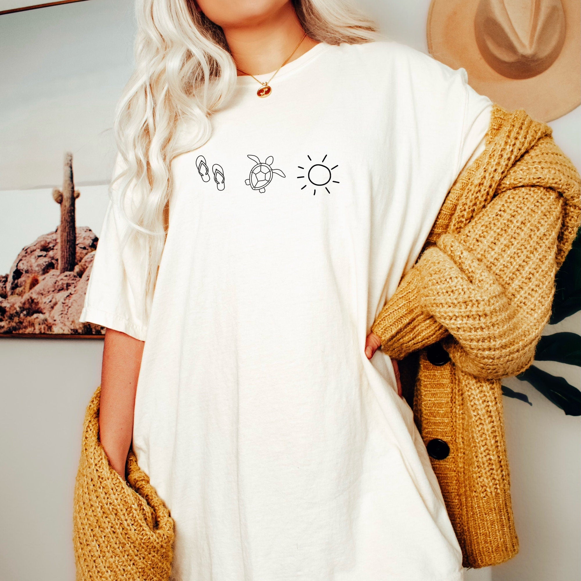 Beach Turtle Tee