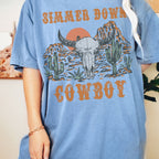 Simmer Down Cowboy Shirt