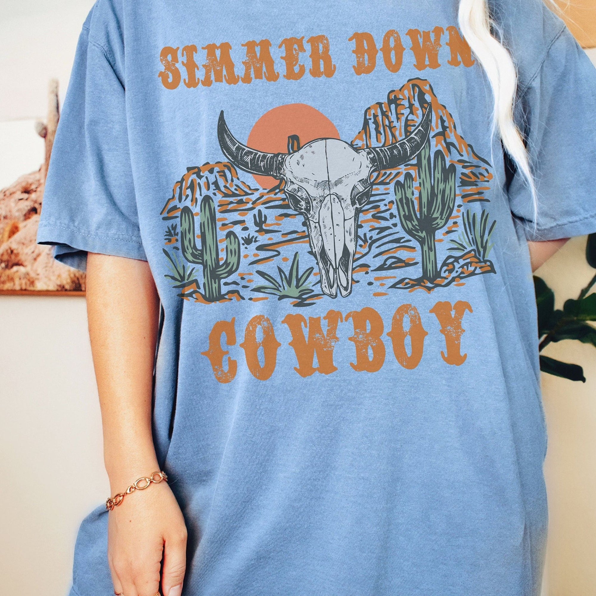 Simmer Down Cowboy Shirt