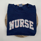 Nurse Applique Sweatshirt