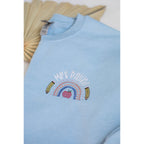 Personalised Teacher Rainbow Sweatshirt