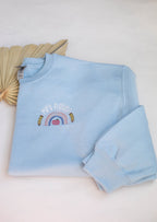 Personalised Teacher Rainbow Sweatshirt