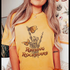 Raising Rockstars" Skeleton Hand Shirt
