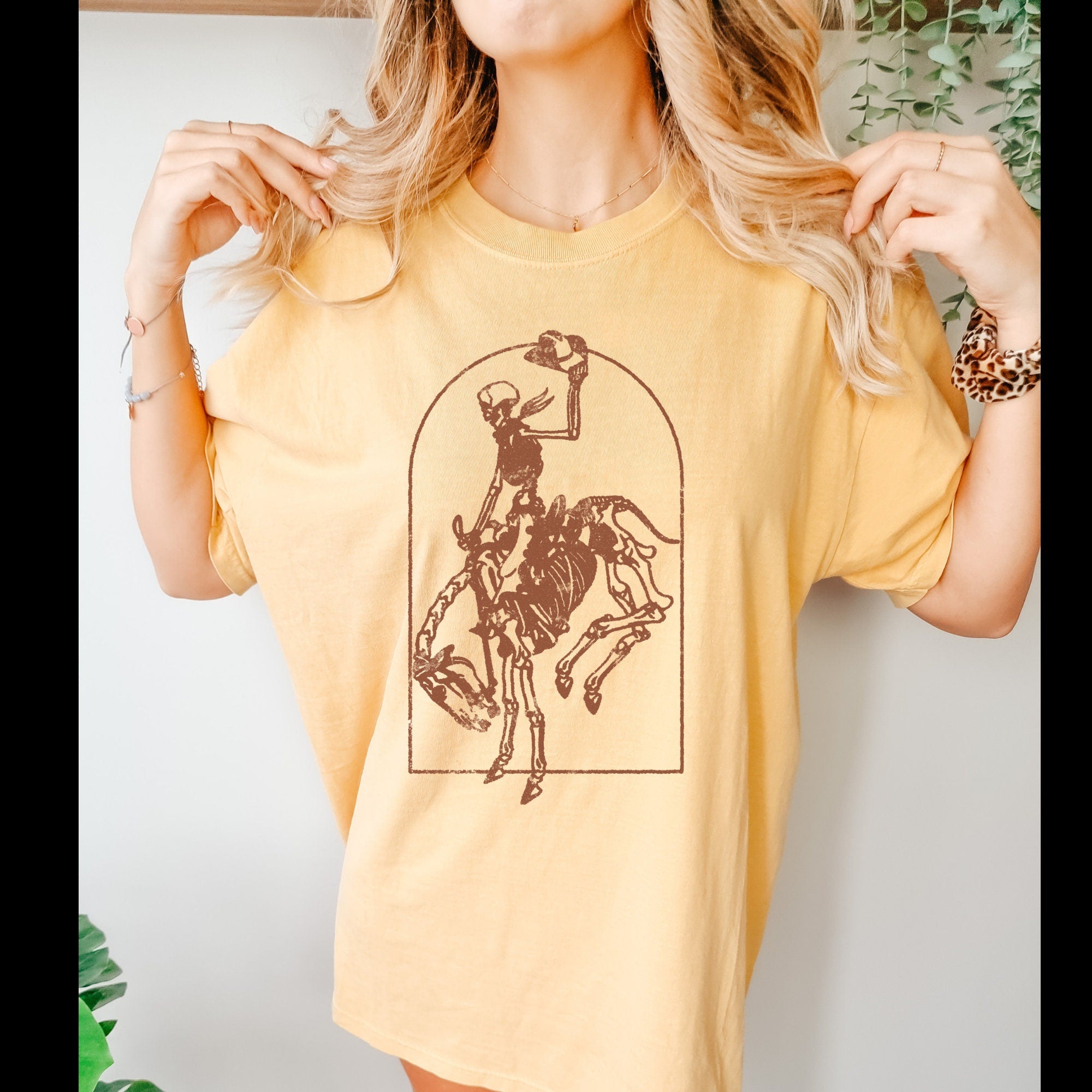Bucking Skeleton Shirt