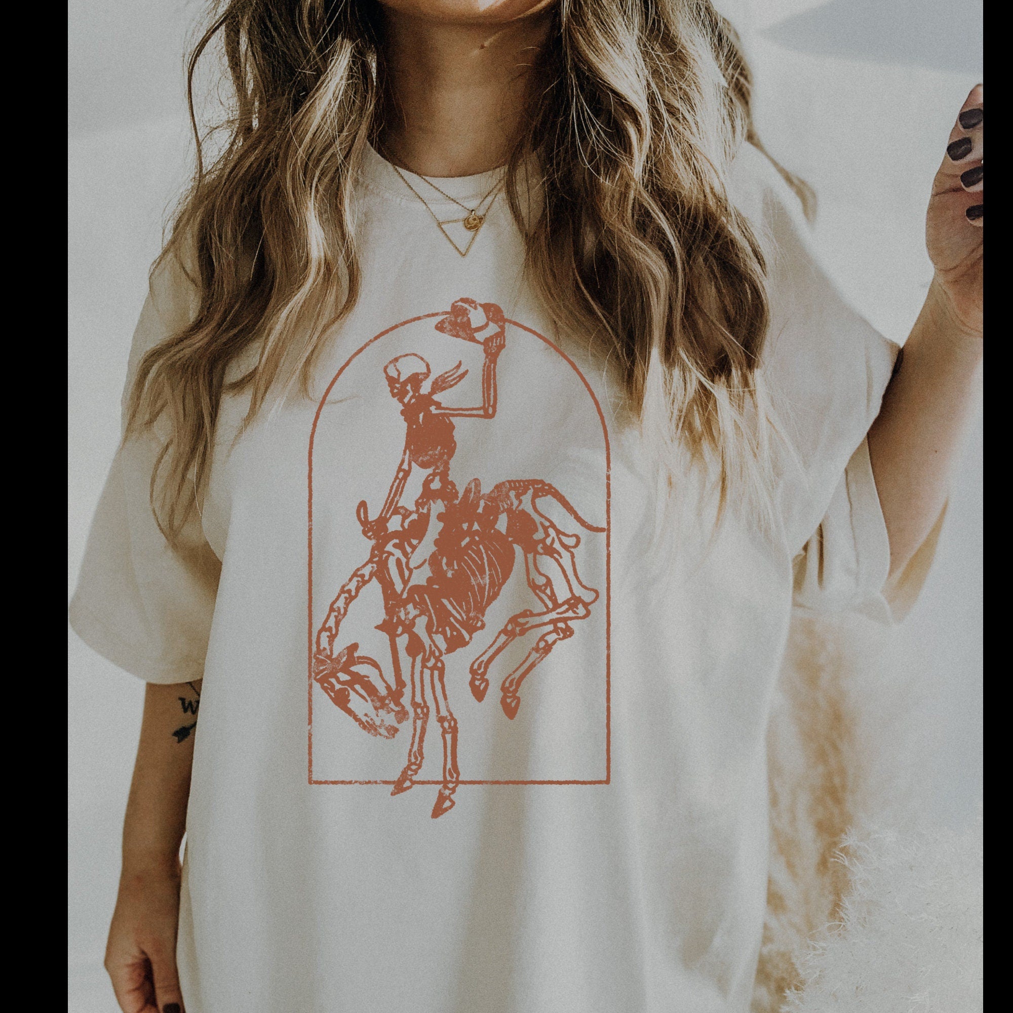 Bucking Skeleton Shirt
