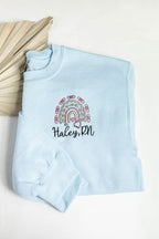 Embroidered Custom Nurse Sweatshirt