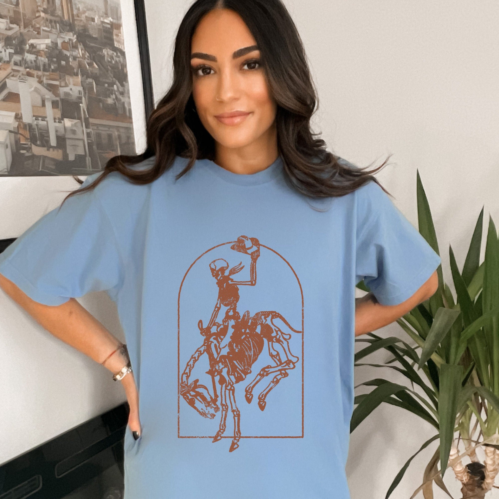 Bucking Skeleton Shirt