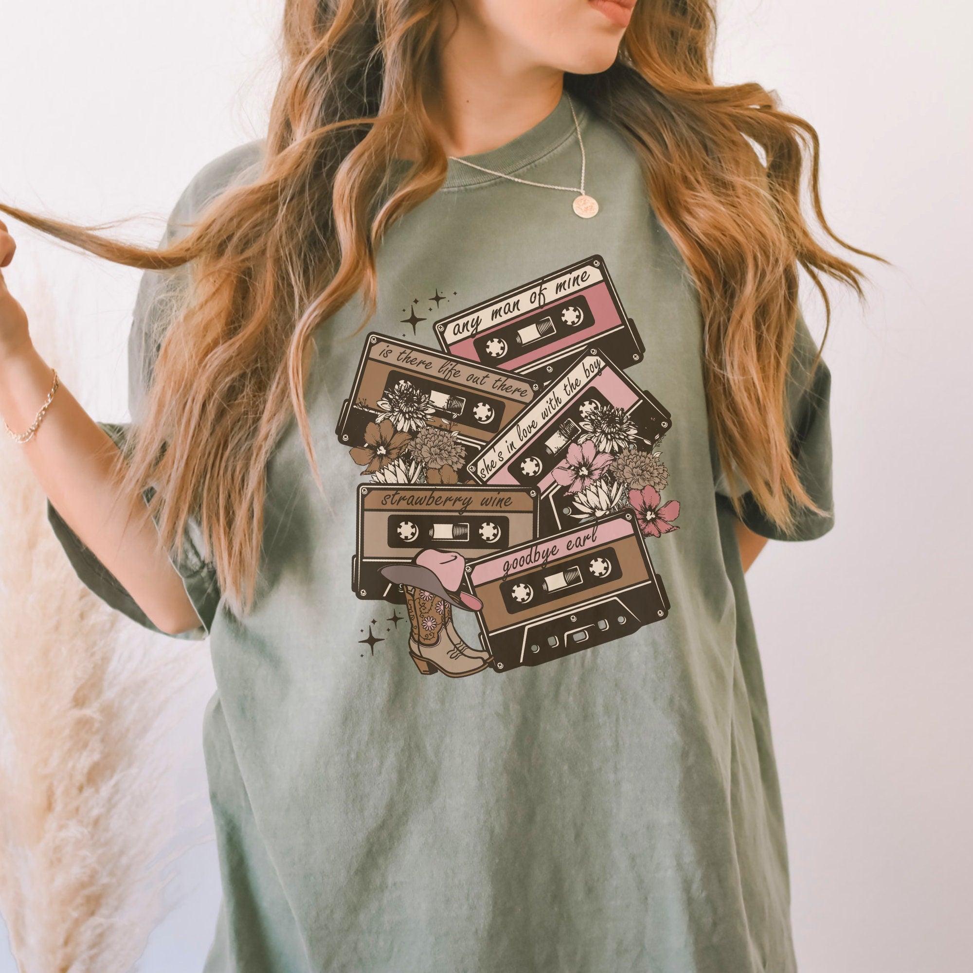 Western 90s Cassette Shirt