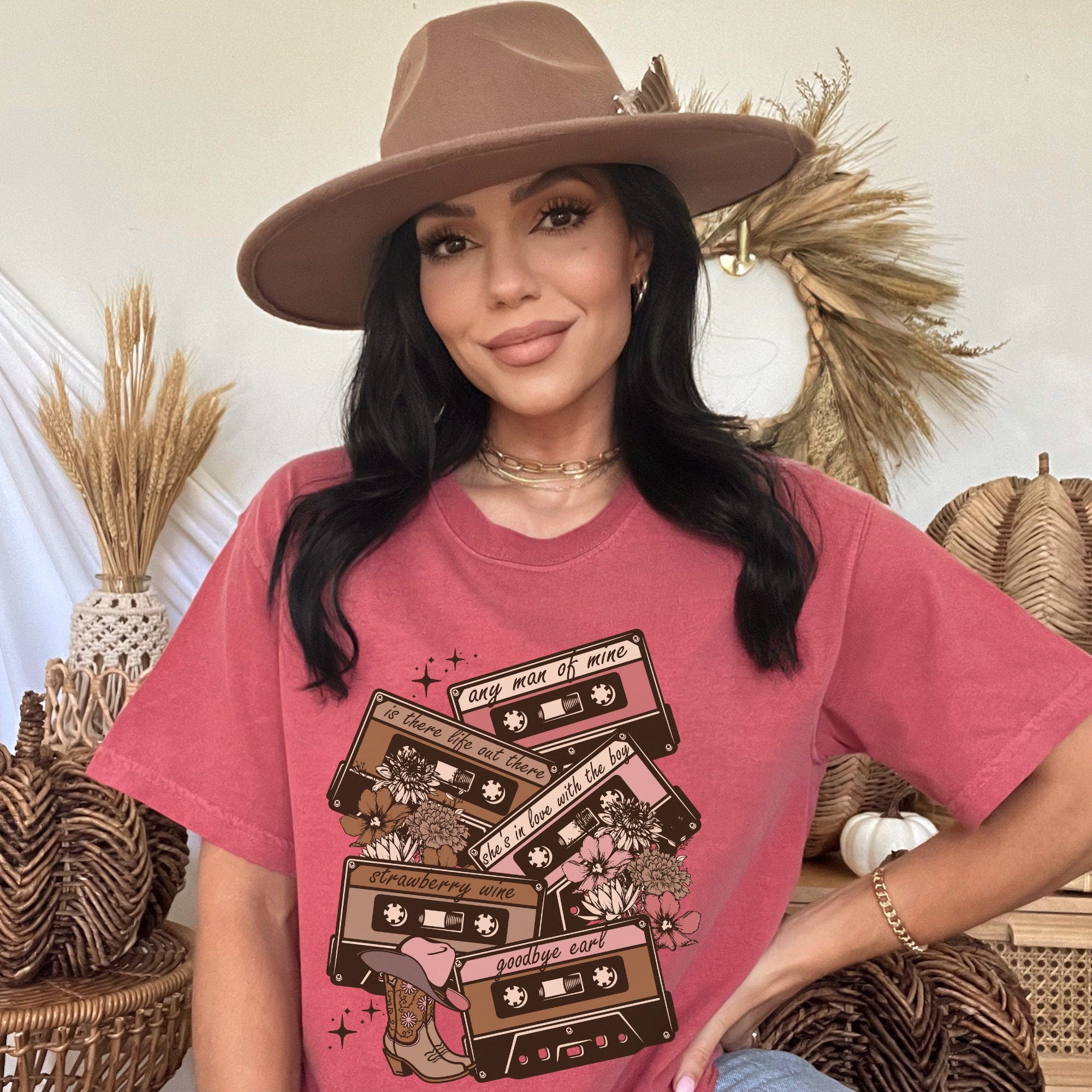 Western 90s Cassette Shirt