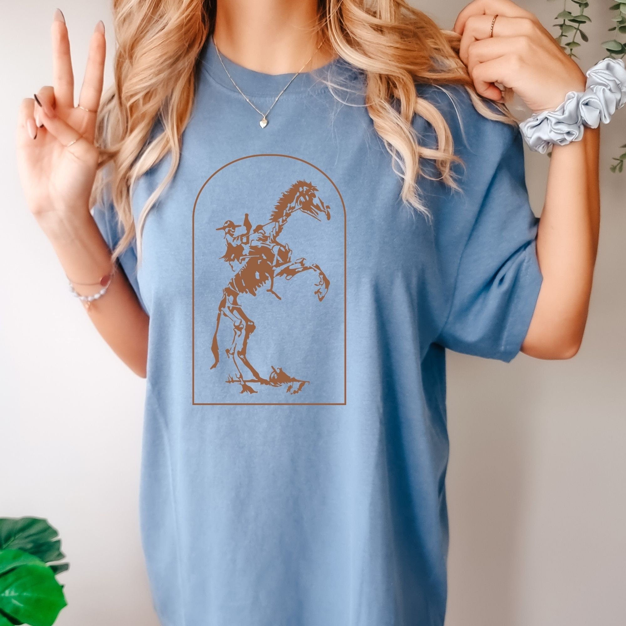 Cowboy Killer Skeleton Shirt