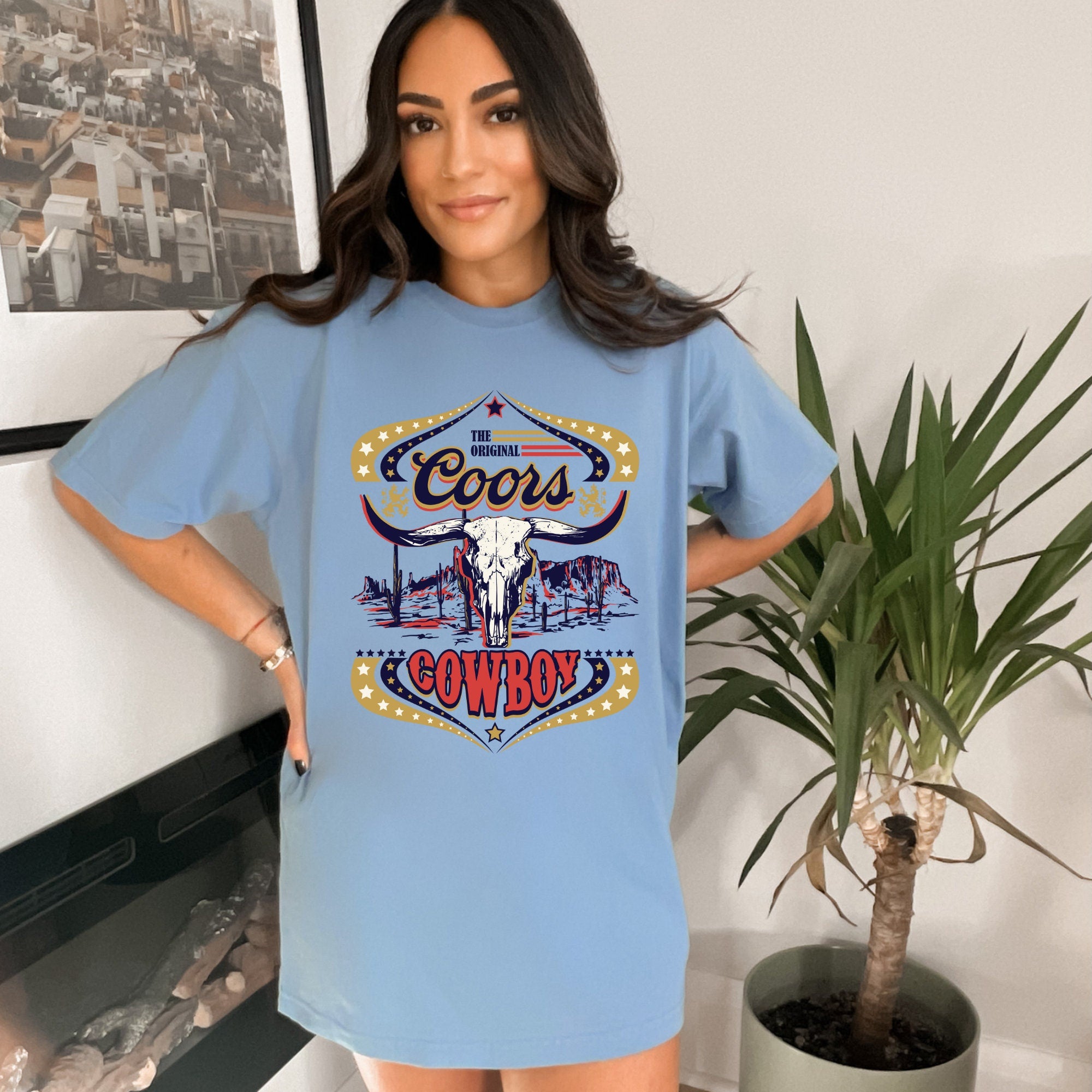 Original Coors Cowgirl Rodeo T-Shirt