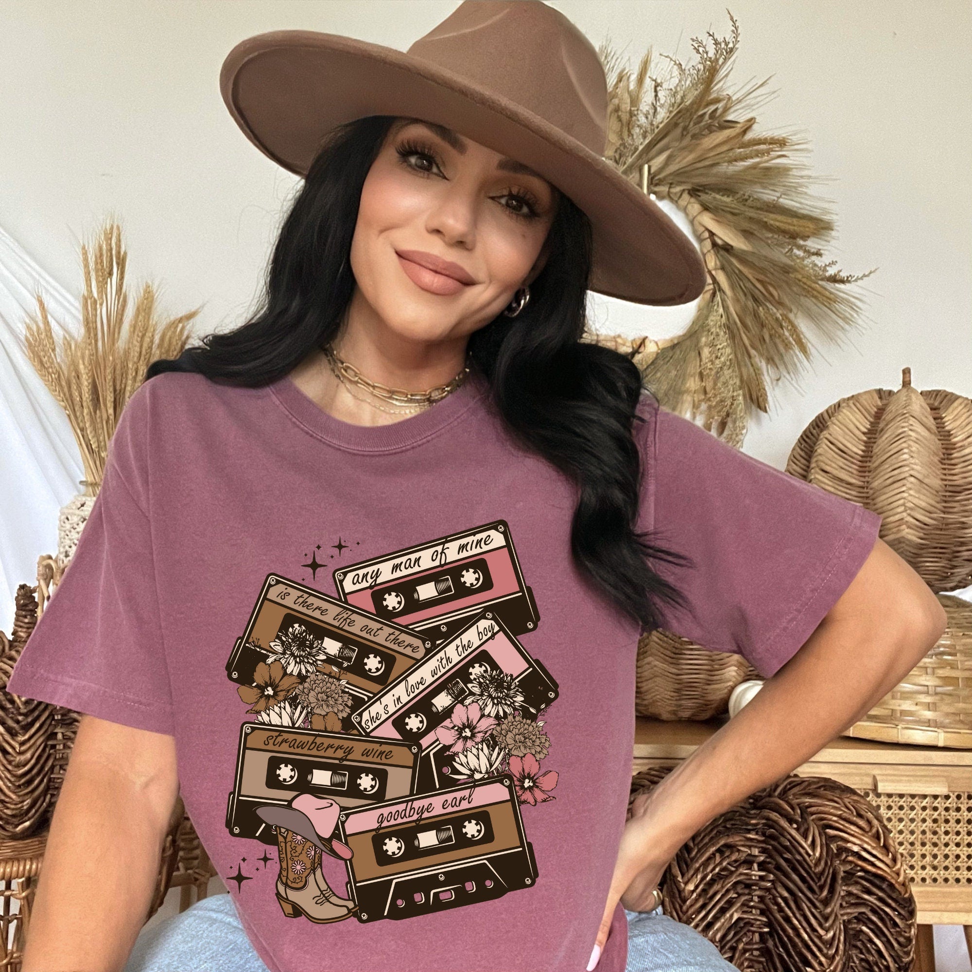 Western 90s Cassette Shirt