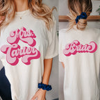 Retro Custom Mrs. Bride T-Shirt
