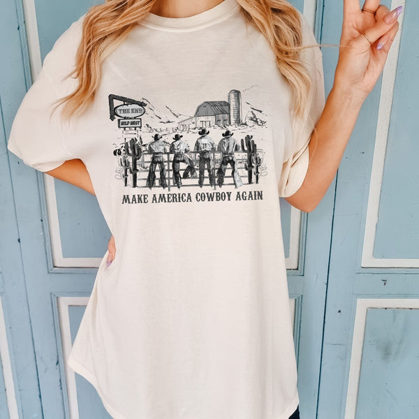 Make America Cowboy Again Shirt
