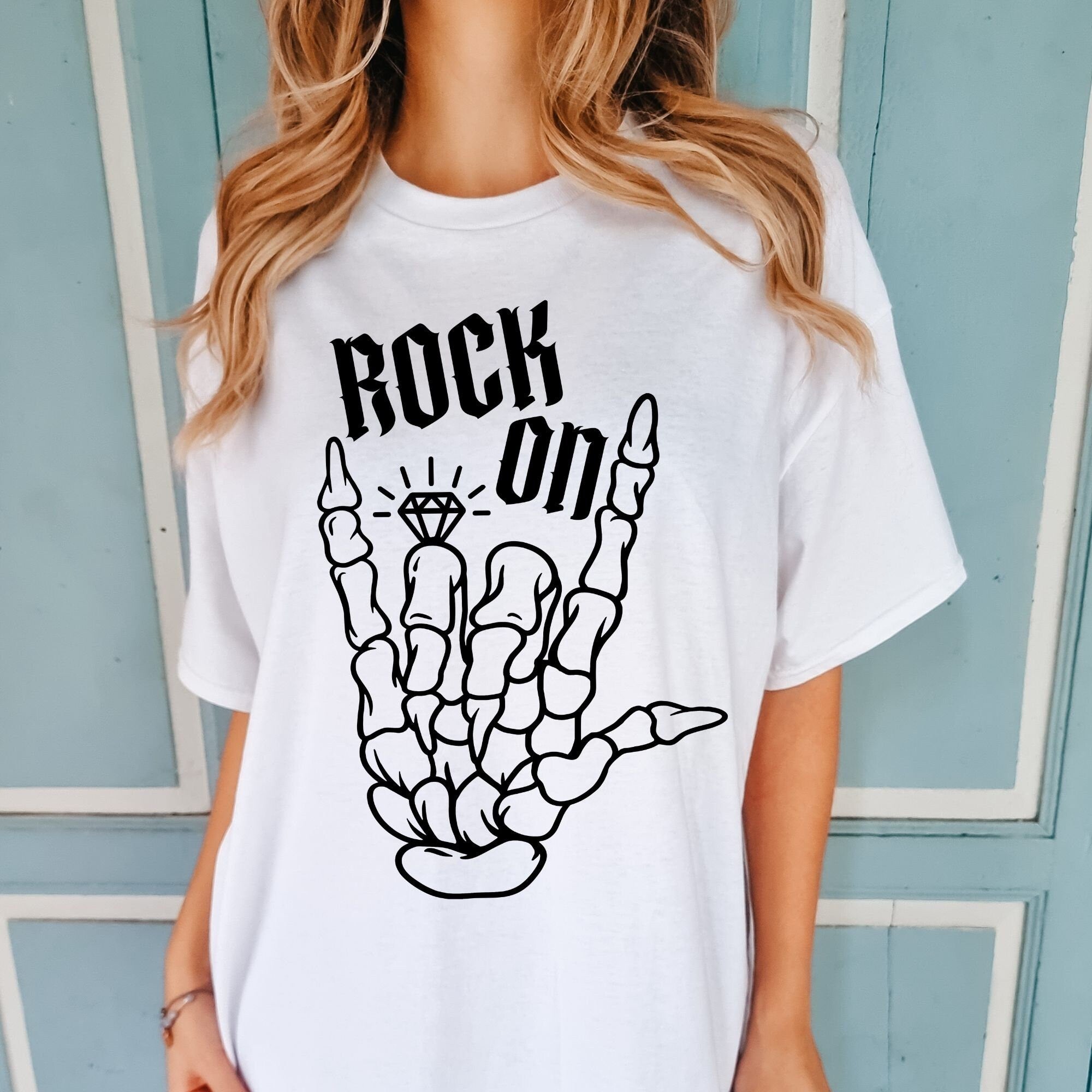 Rock On Bride Shirt