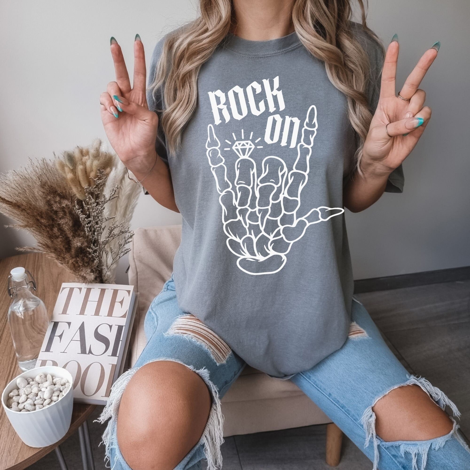 Rock On Bride Shirt