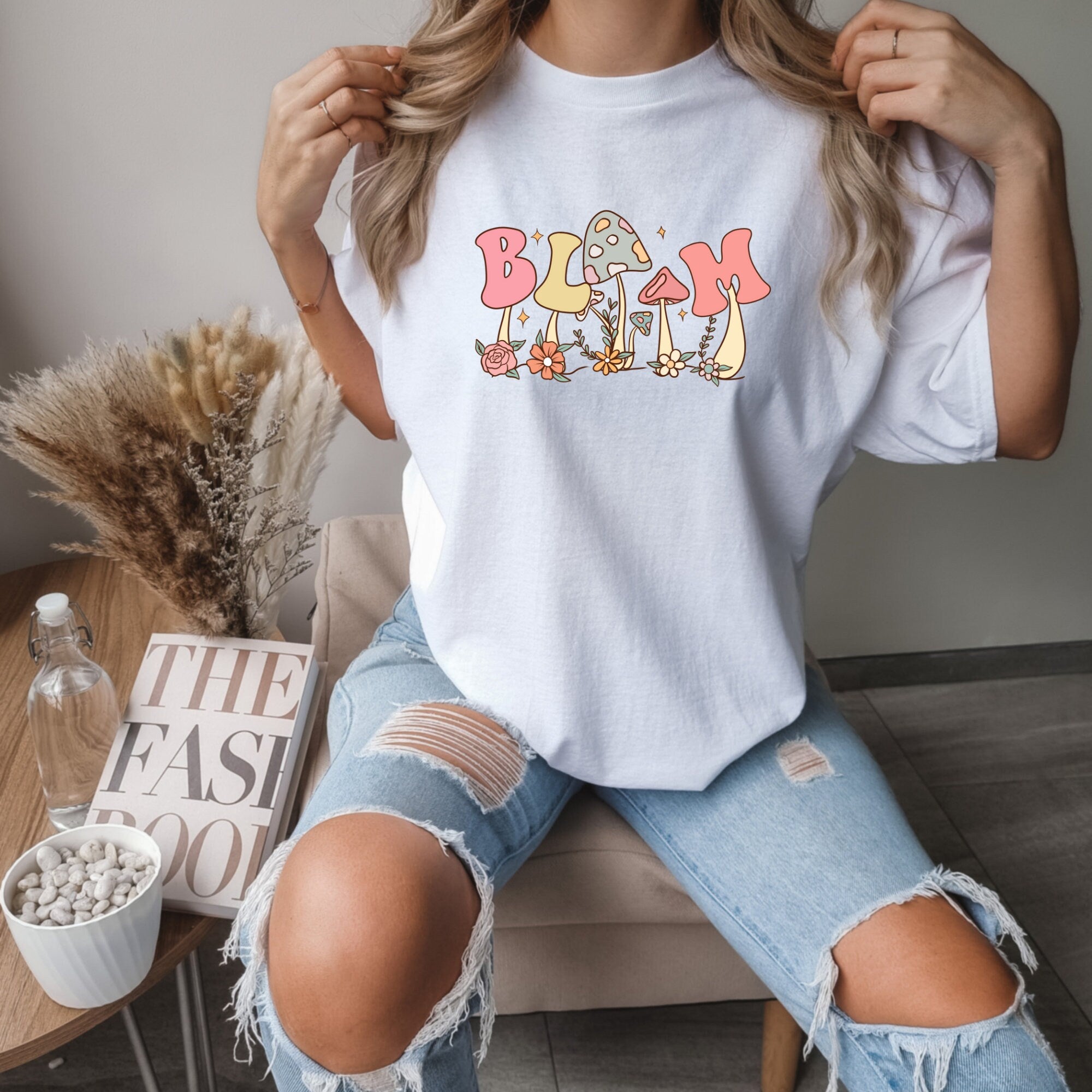 Monogram Bloom Shirt - Soft and Stylish Womens Floral Top