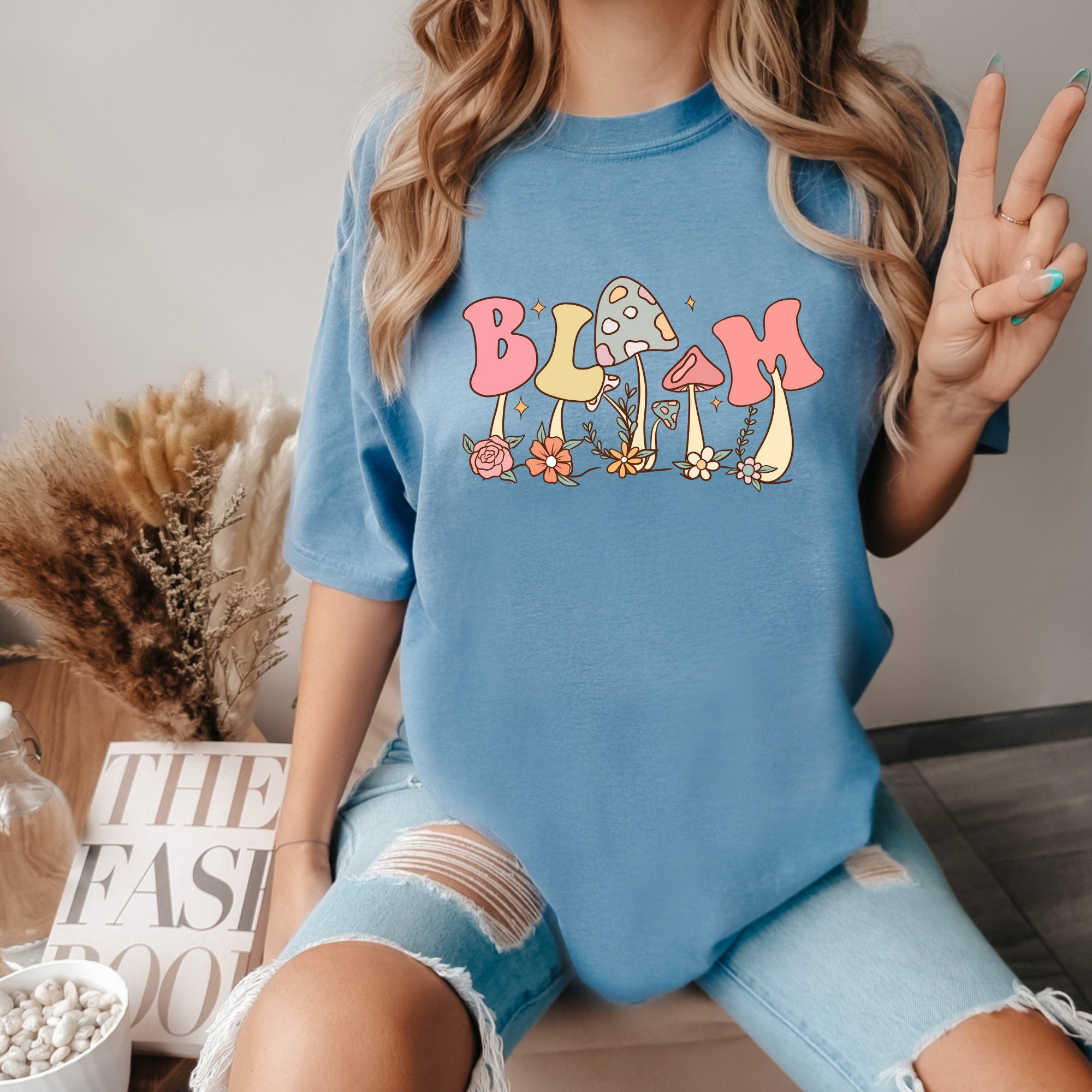 Monogram Bloom Shirt - Soft and Stylish Womens Floral Top
