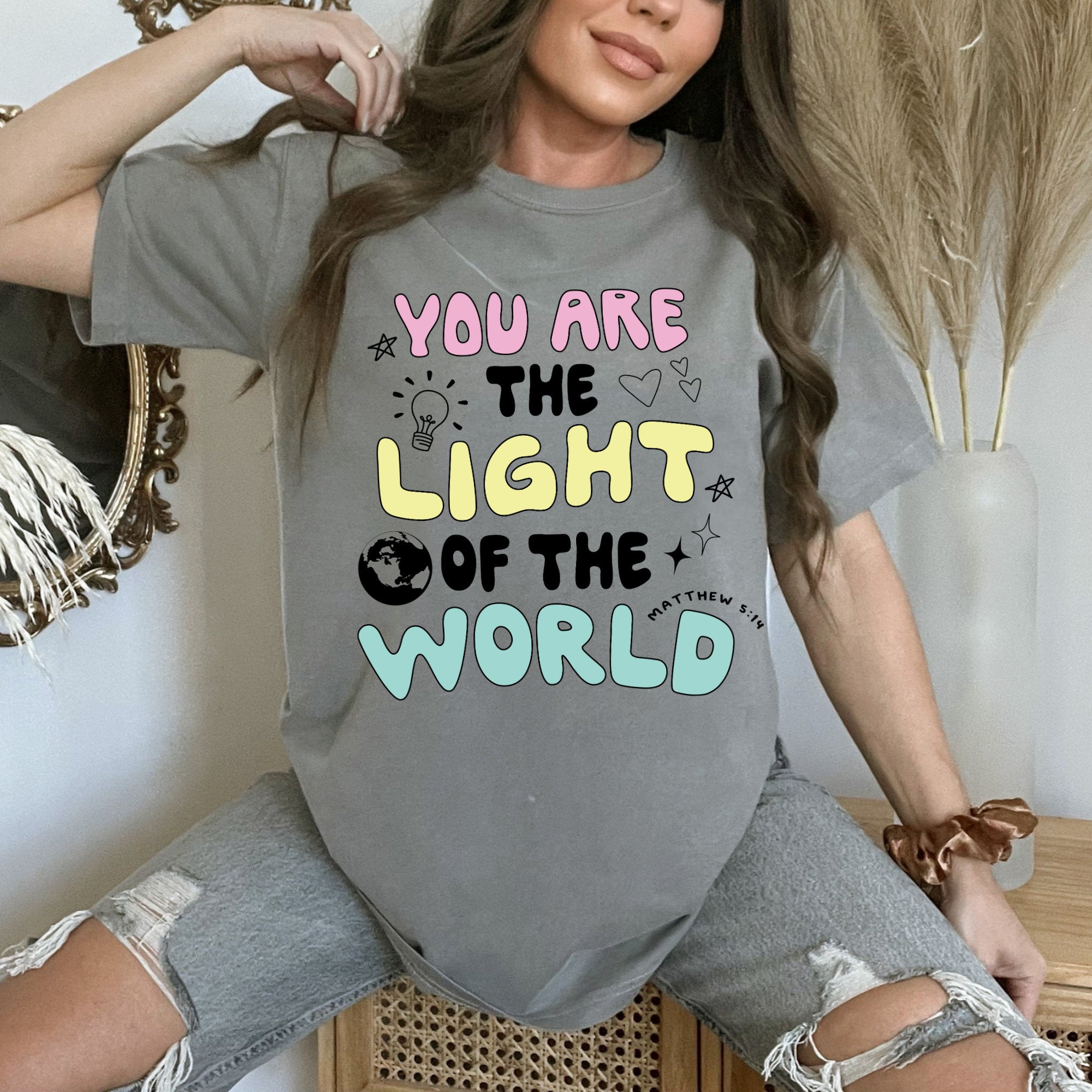 You Are the Light of the World Matthew Shirt