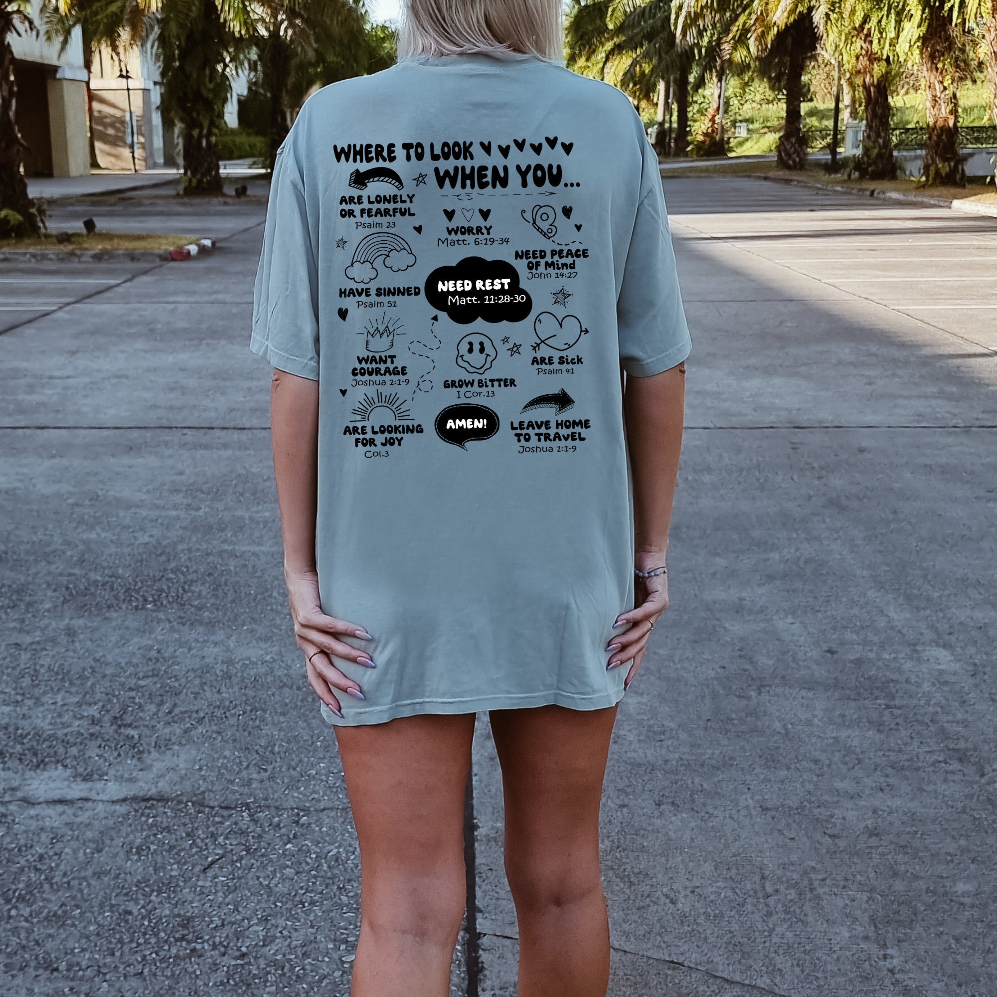 Where to Look in the Bible Shirt