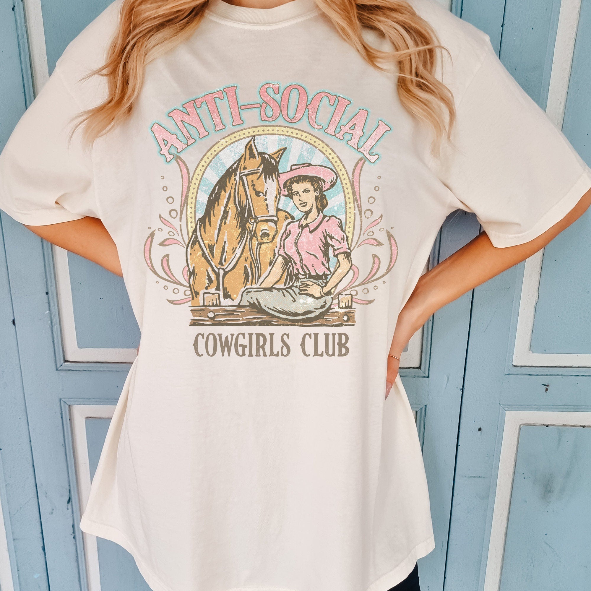 Anti-Social Cowgirls Tee