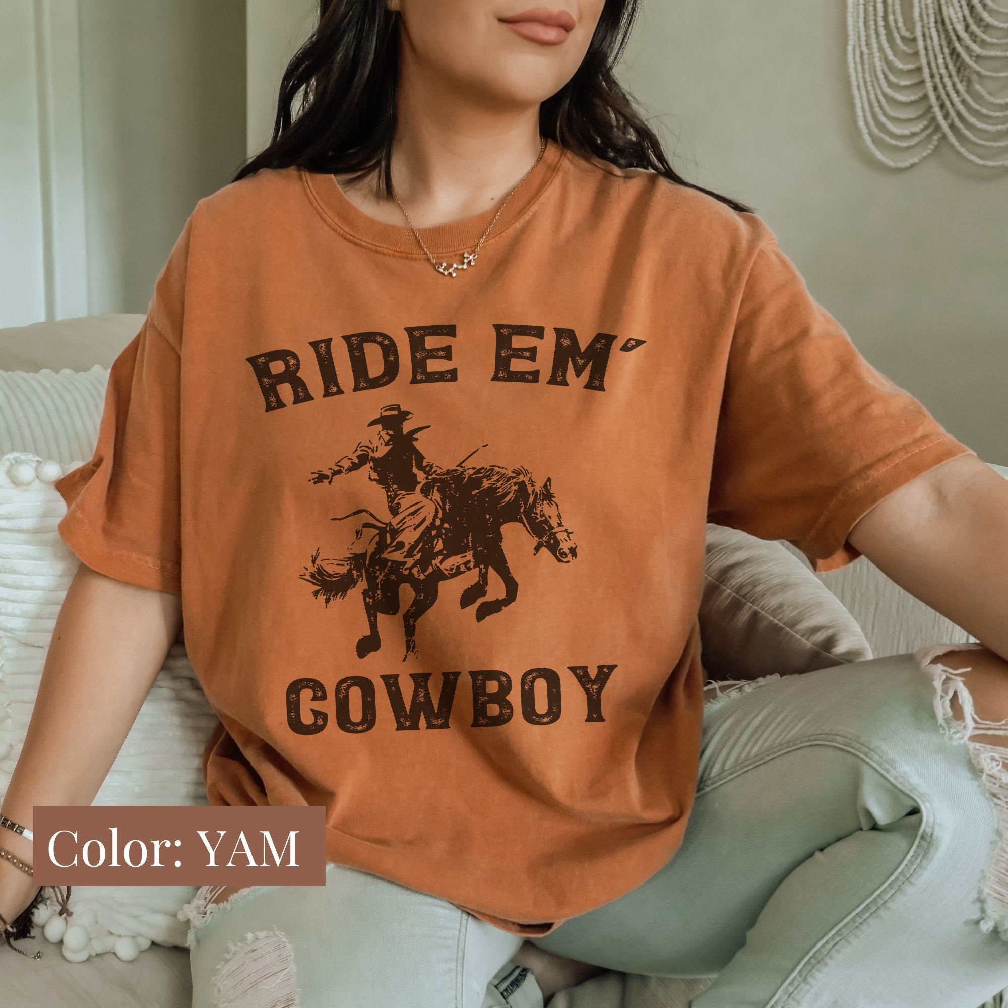 Ride 'Em Cowboy Horse Shirt