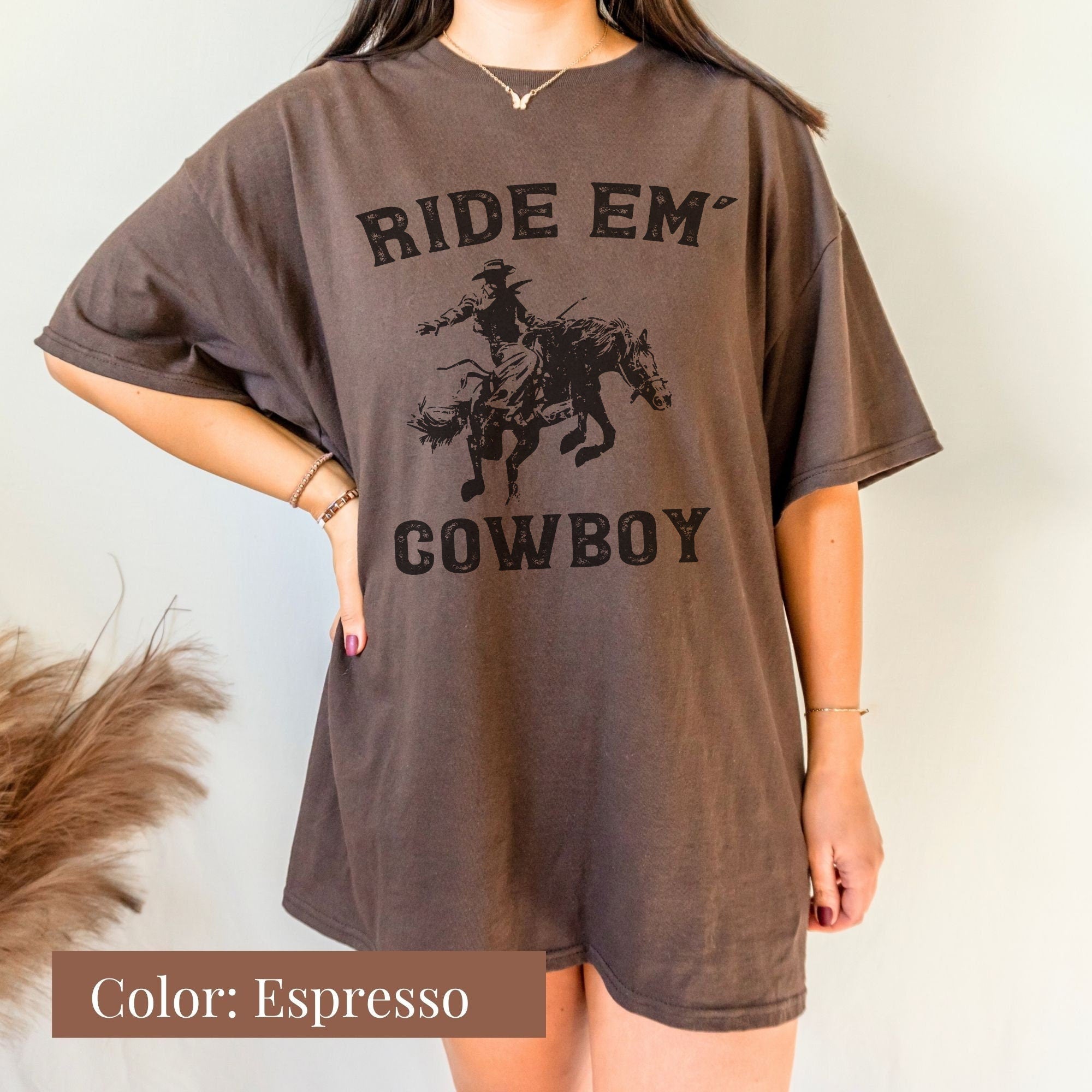 Ride 'Em Cowboy Horse Shirt
