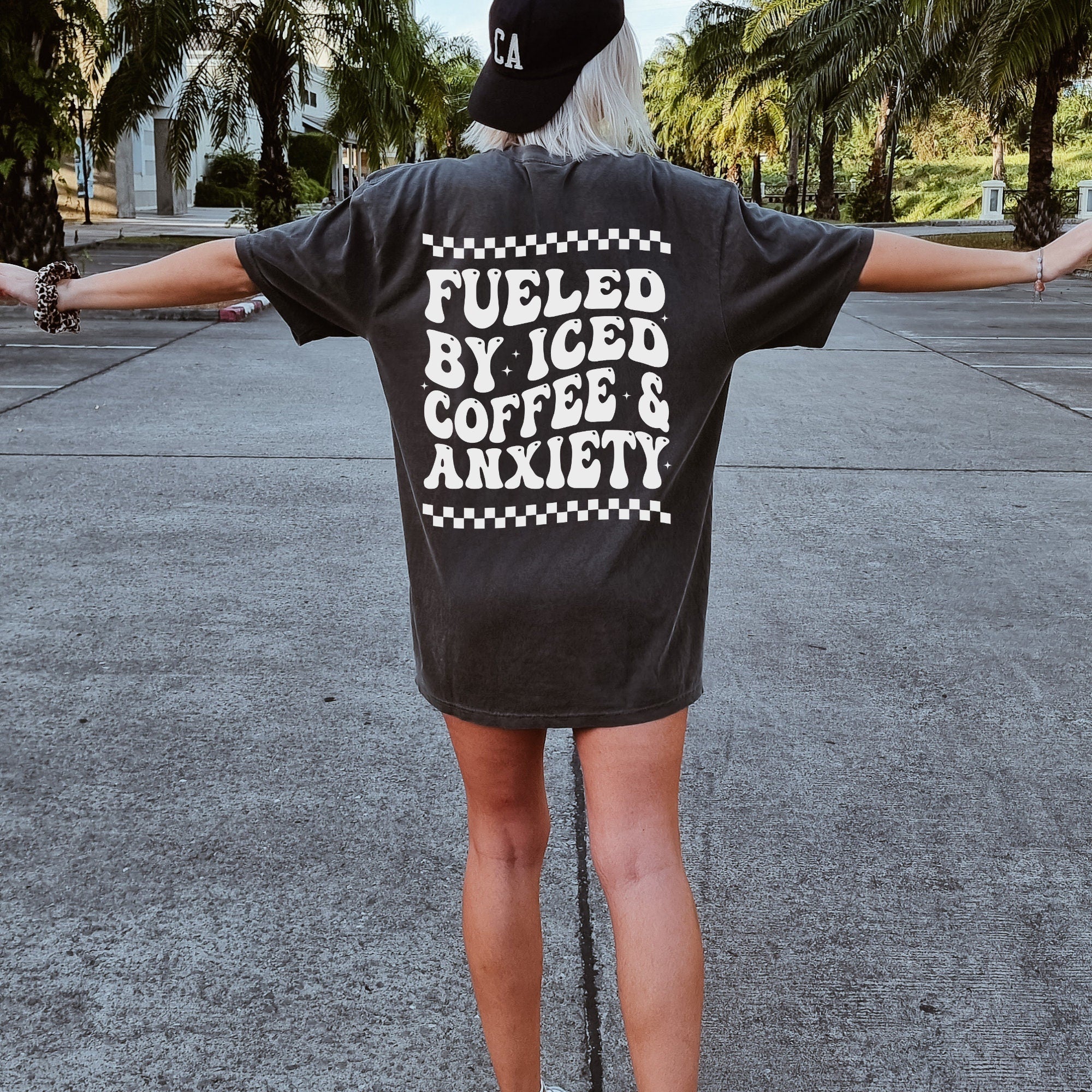 Fueled by Iced Coffee and Anxiety Shirt