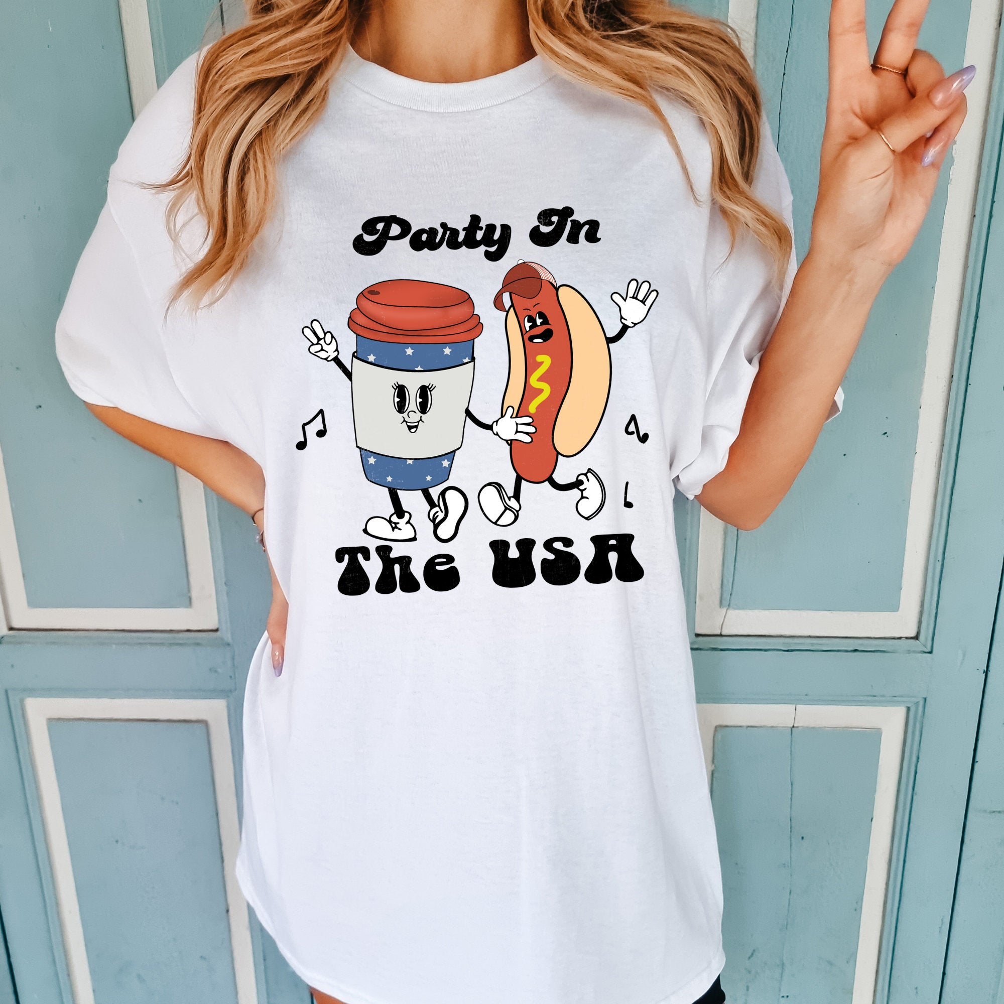 Party in the USA Retro Shirt