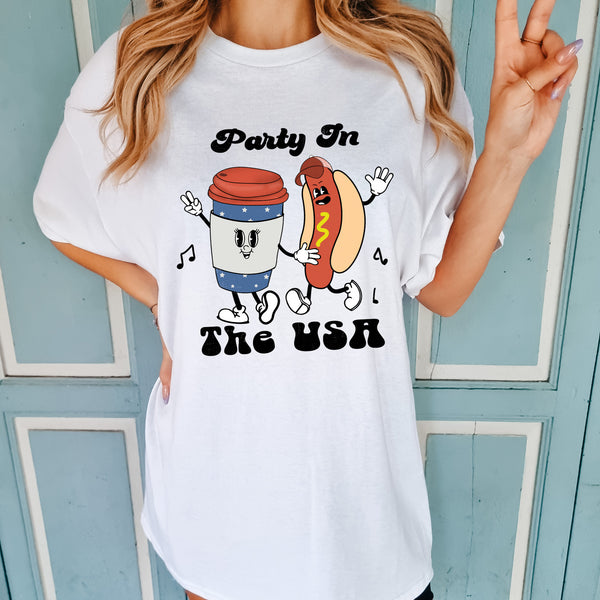 Party in the USA Retro Shirt